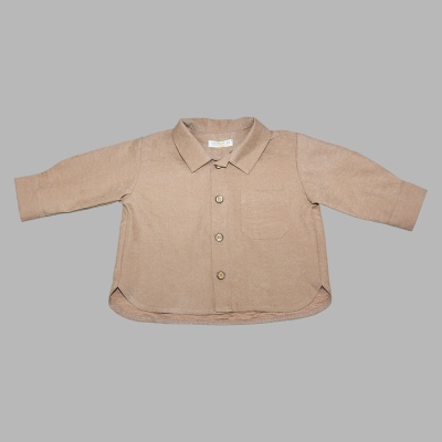 Рубашка Чуди Кидс 455825Ц2(2)-1 коричневый 01